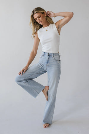 Riley Dad Jeans in Light Wash - FINAL SALE