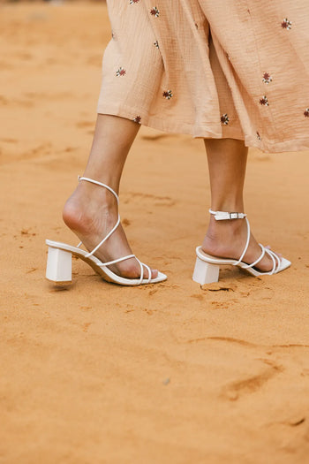 White heels 