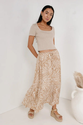 Skirt in khaki 