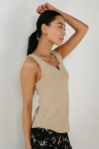 Top in beige 
