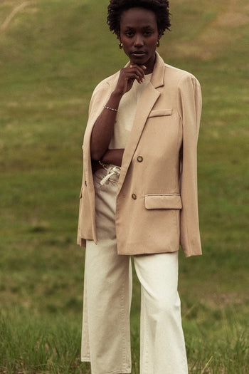 Blazer in taupe 