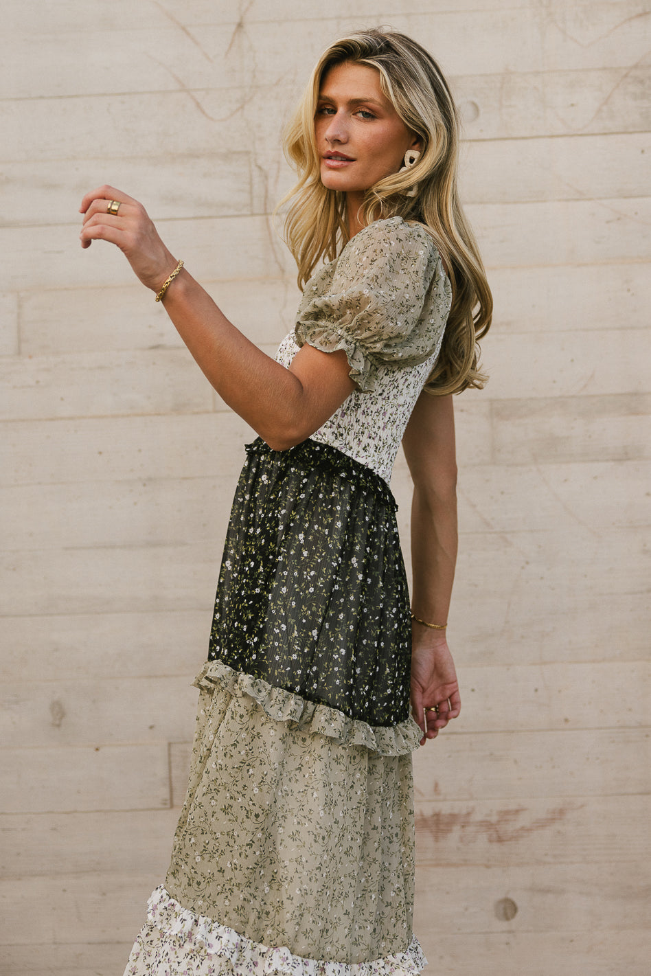 patchwork dress