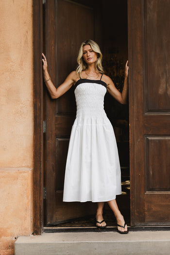 Mim Smocked Midi Dress - FINAL SALE