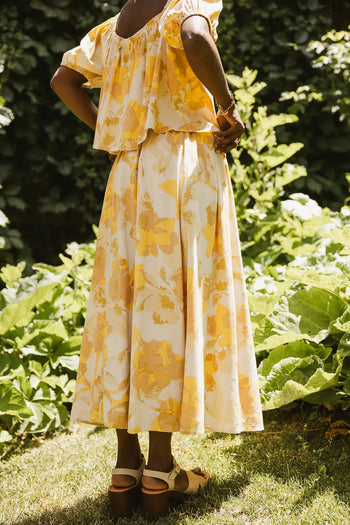 Floral skirt 