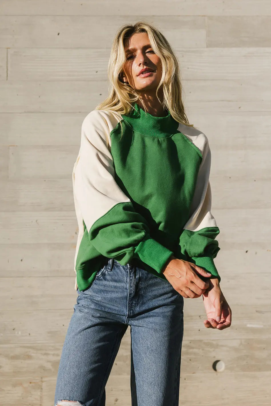 Mock neck sweater 