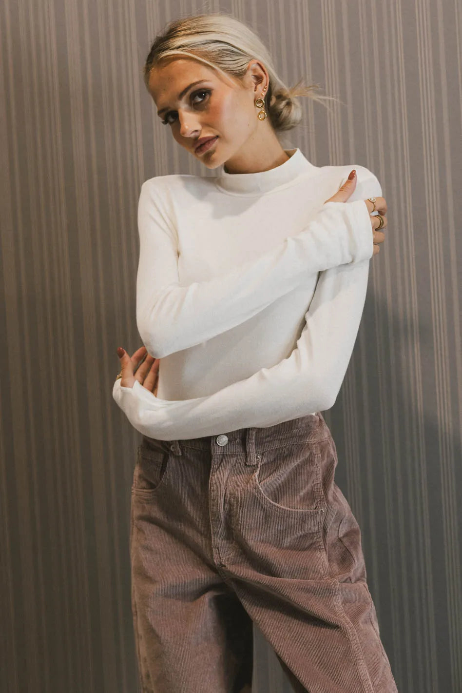 Knit to pin cream 
