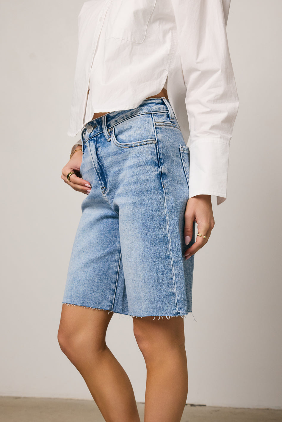 bermuda length shorts