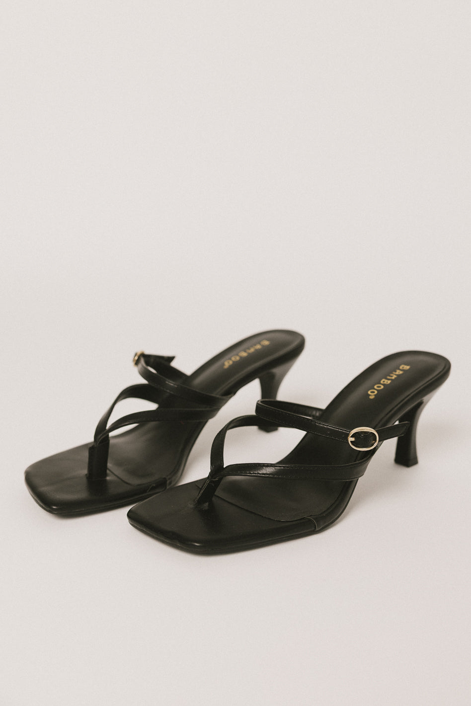 Jayden Strappy Kitten Heel