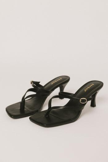 Jayden Strappy Kitten Heel