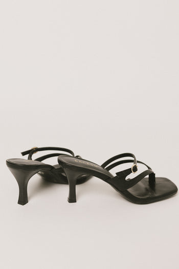 Jayden Strappy Kitten Heel