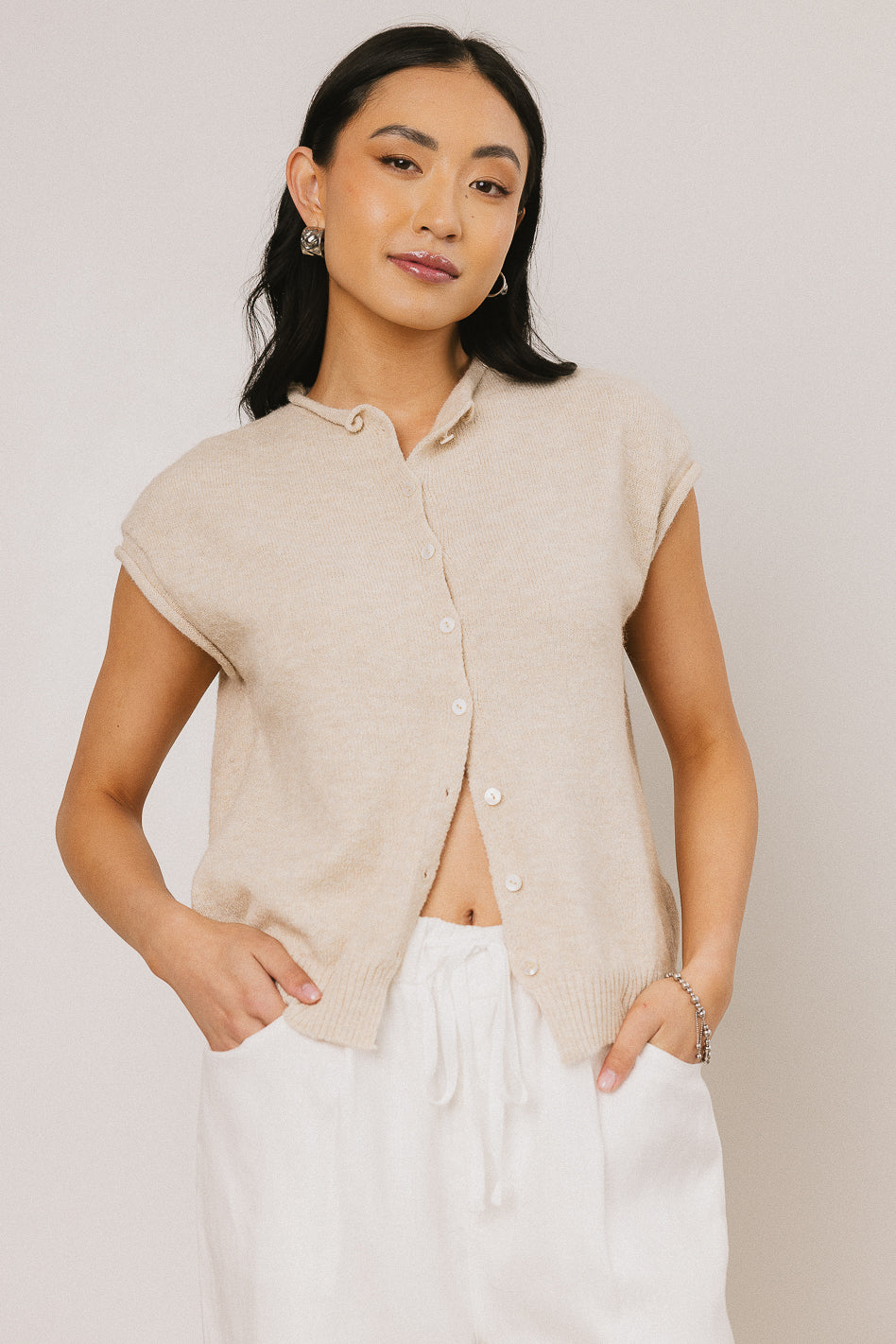 knit cardigan