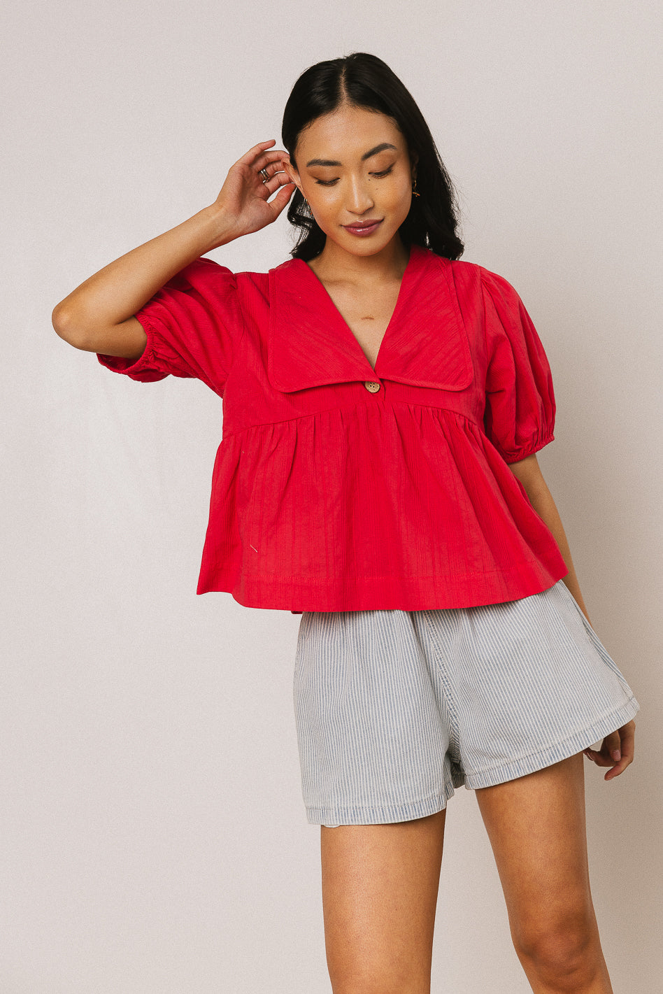 FLOWY BRIGHT BLOUSE