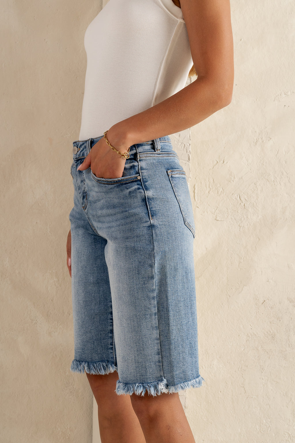 WOMENS DENIM SHORTS