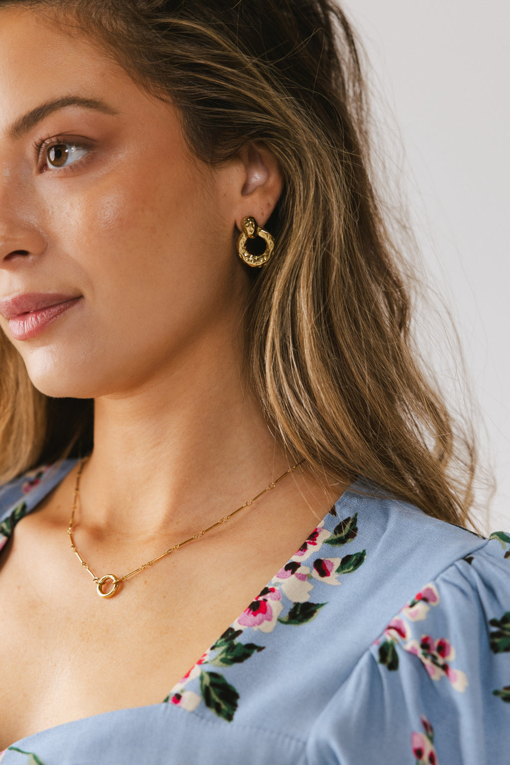 TEXTURED EARRINGS