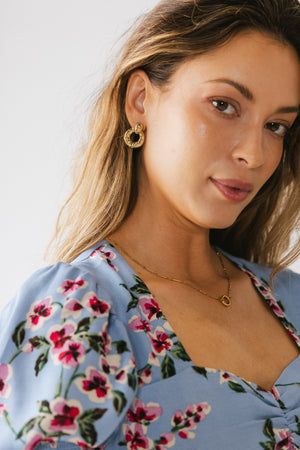 Blaire Textured Earrings - FINAL SALE