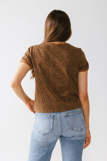 Olivia Leopard Top - FINAL SALE
