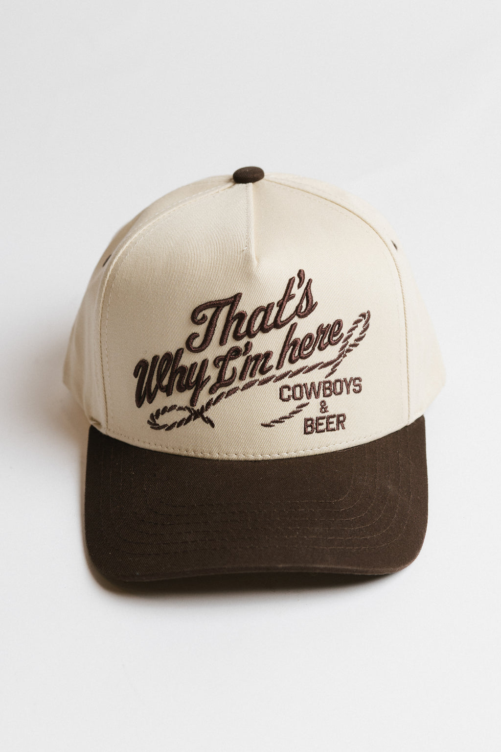 That's Why I'm Here Baseball Cap