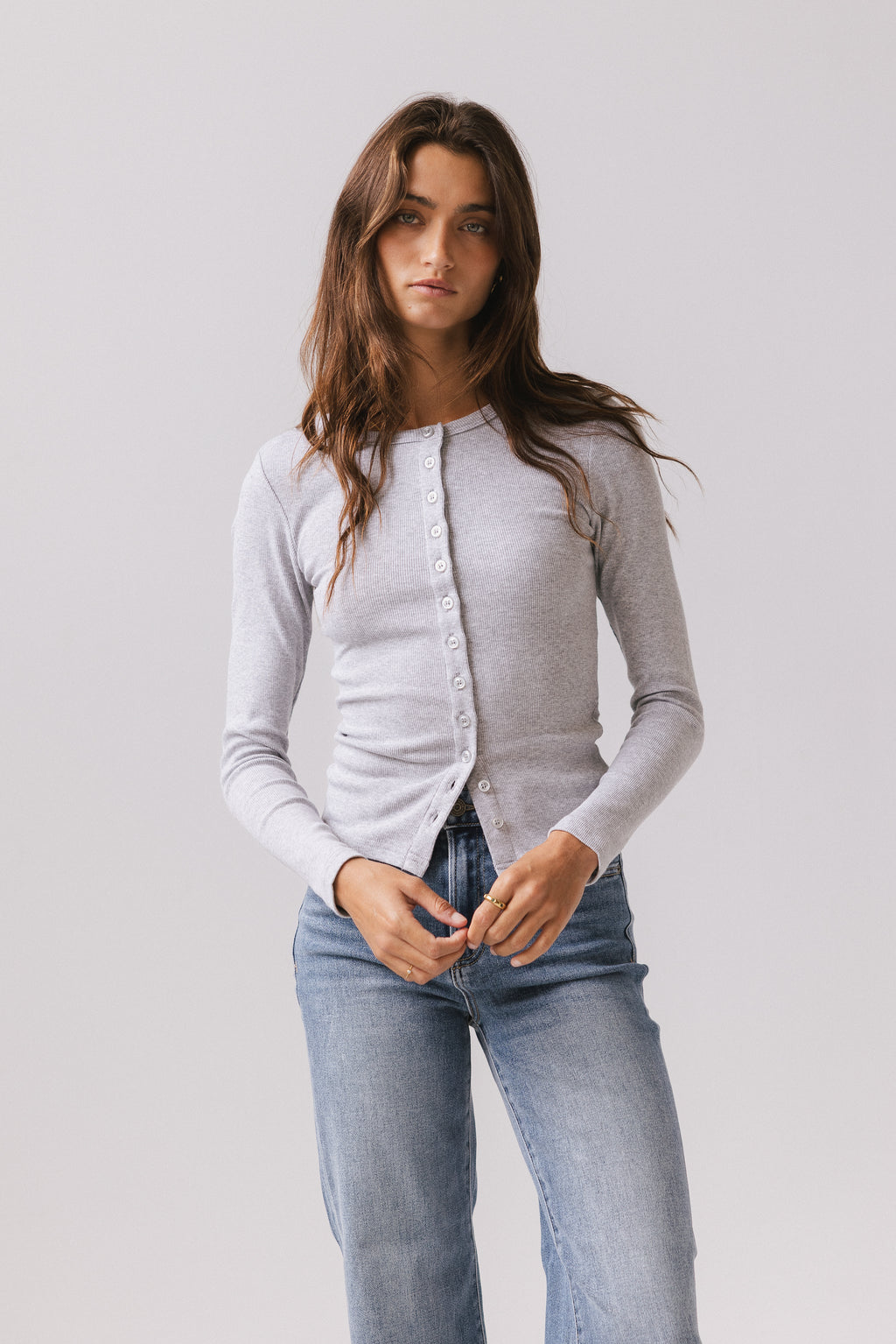 BASIC LONG SLEEVE BUTTON UJP