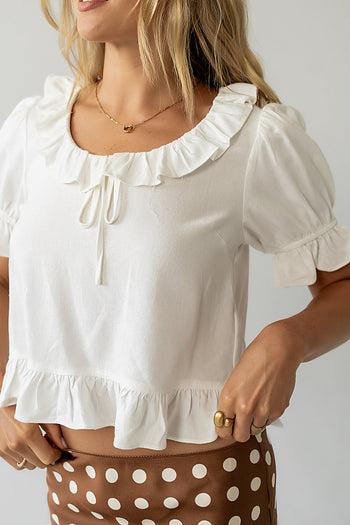 Blouse in Ivory
