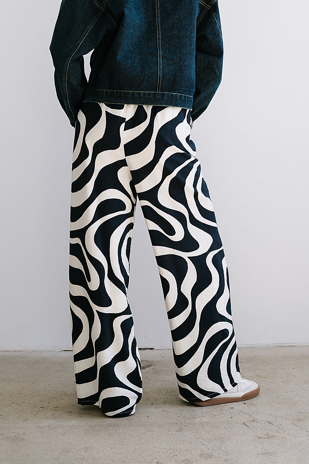 Remy Abstract Wide Leg Pants - FINAL SALE