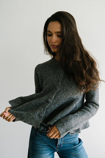 Ally Peplum Sweater - FINAL SALE