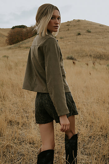 Luka Leopard Mini Skort - FINAL SALE