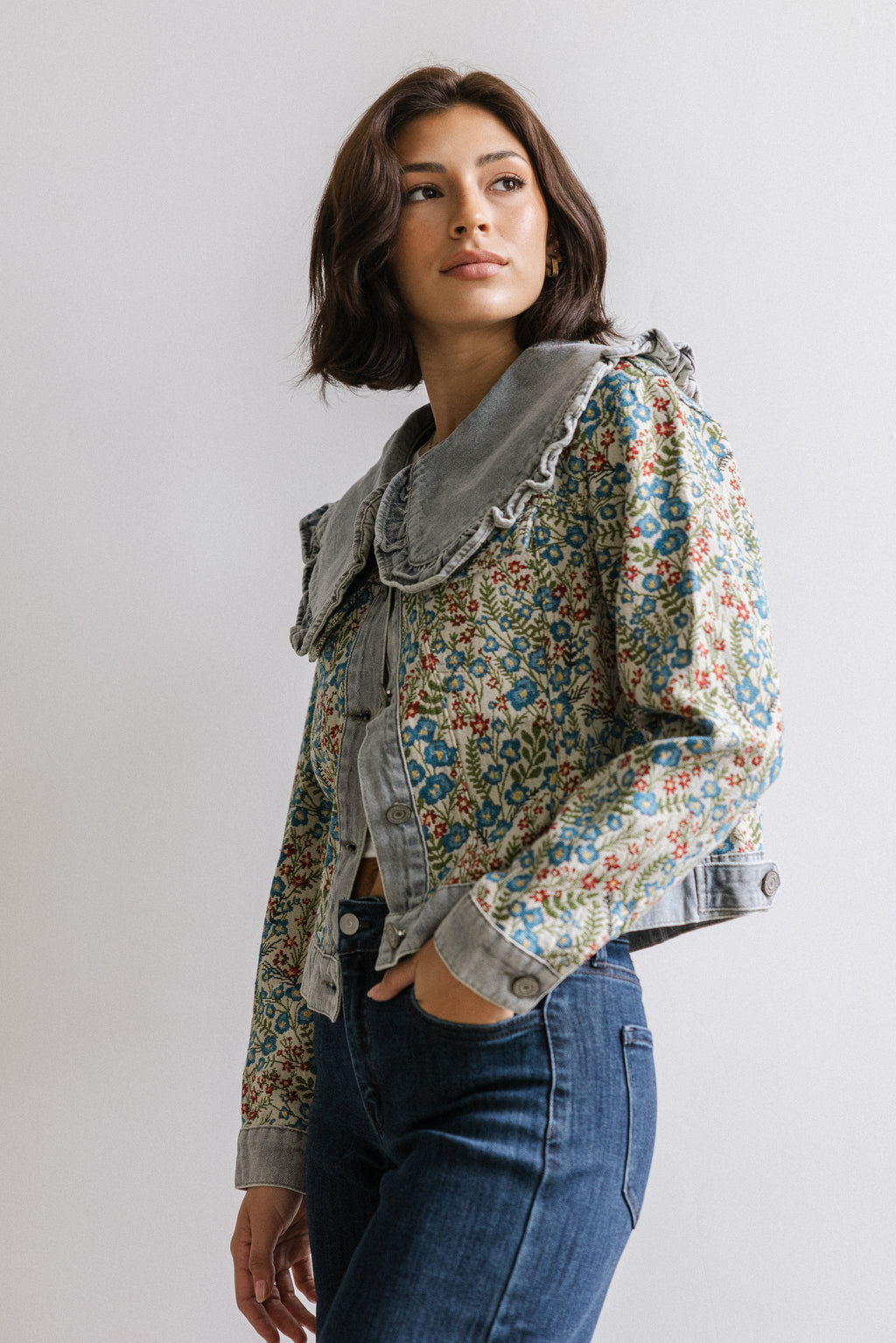 Tisha Floral Jacket - FINAL SALE