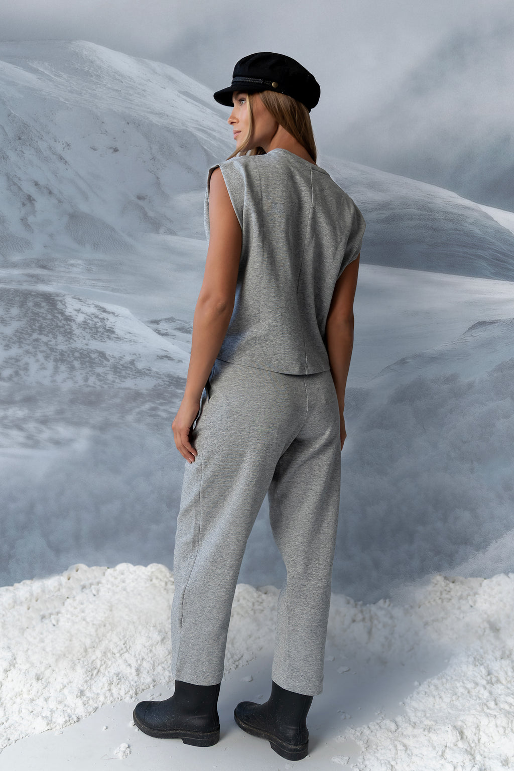 Benji Barrel Sweatpants in Grey - FINAL SALE