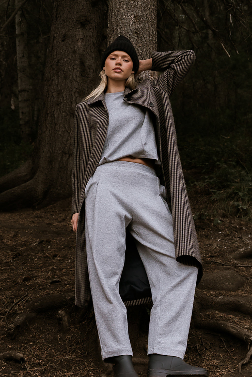 Benji Barrel Sweatpants in Grey - FINAL SALE