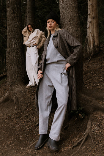 Benji Barrel Sweatpants in Grey - FINAL SALE