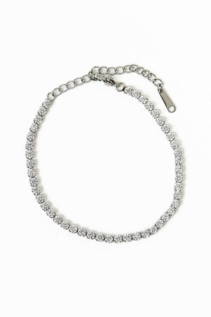 Kameron Tennis Bracelet in Silver