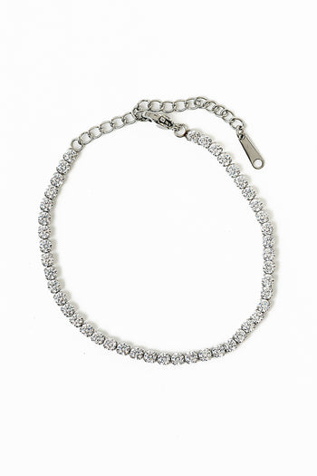Kameron Tennis Bracelet in Silver