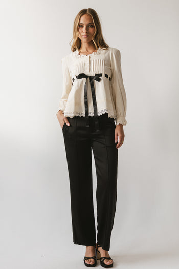 Rory Crochet Blouse - FINAL SALE