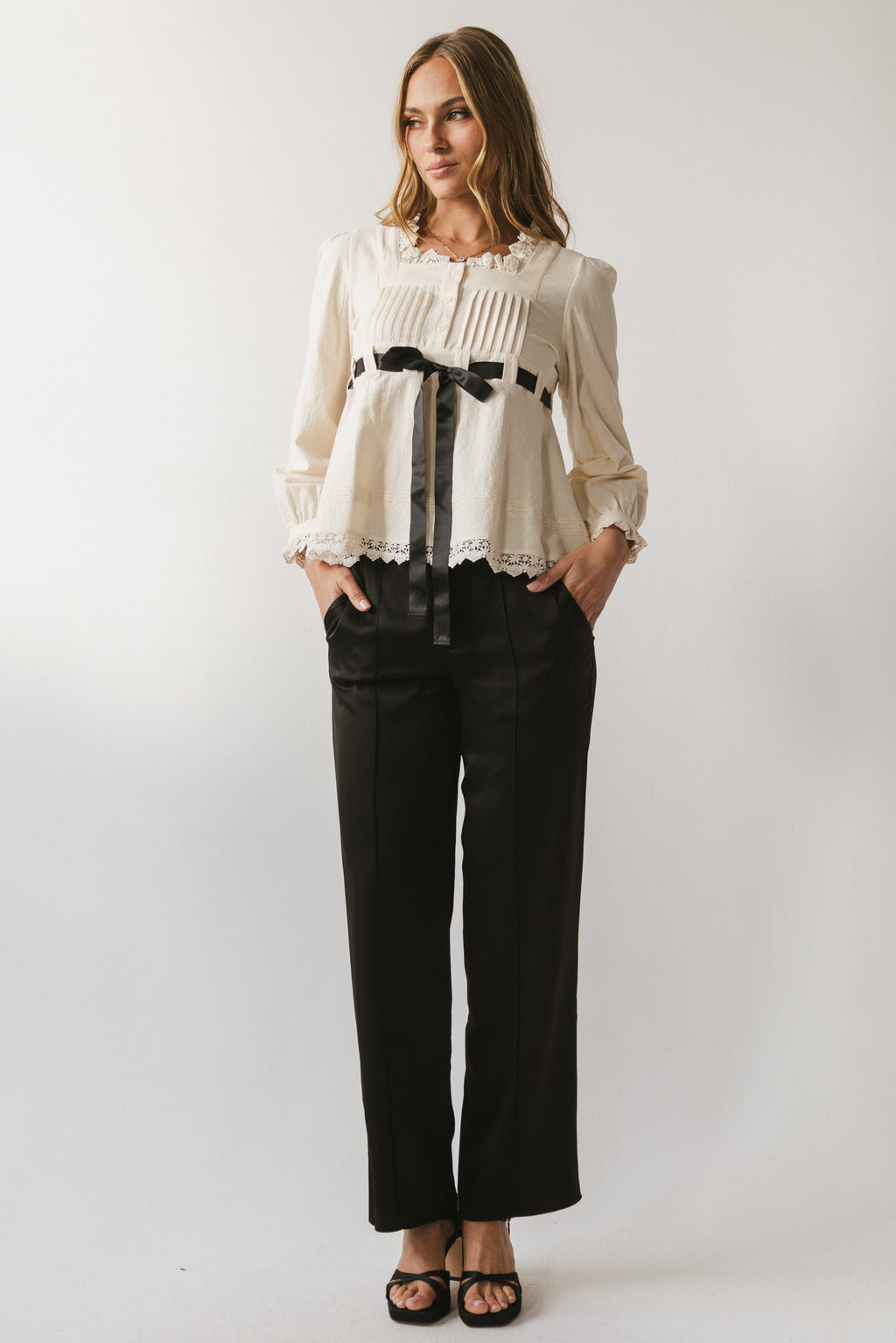 Rory Crochet Blouse - FINAL SALE