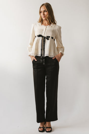 Rory Crochet Blouse - FINAL SALE