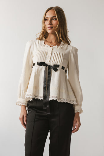 Rory Crochet Blouse - FINAL SALE