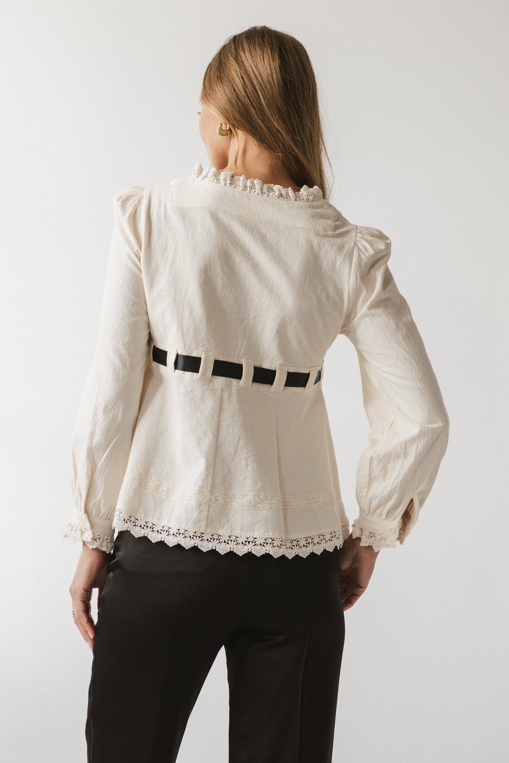 Rory Crochet Blouse - FINAL SALE