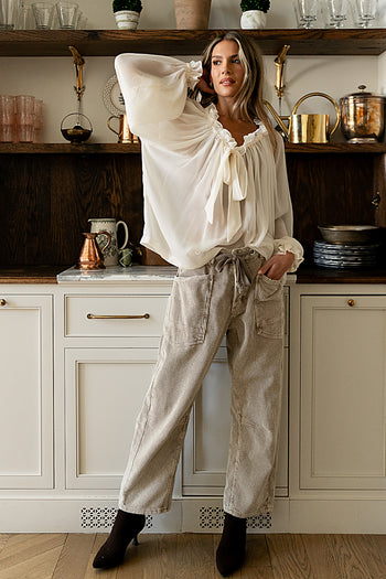 Caylee Sheer Blouse - FINAL SALE