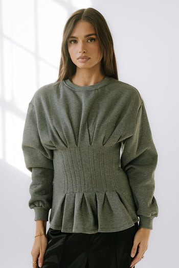 York Pleated Sweater - FINAL SALE
