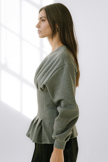 York Pleated Sweater - FINAL SALE