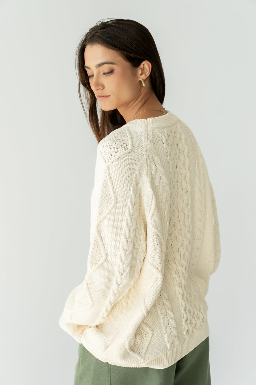Toni Cable Knit Sweater - FINAL SALE