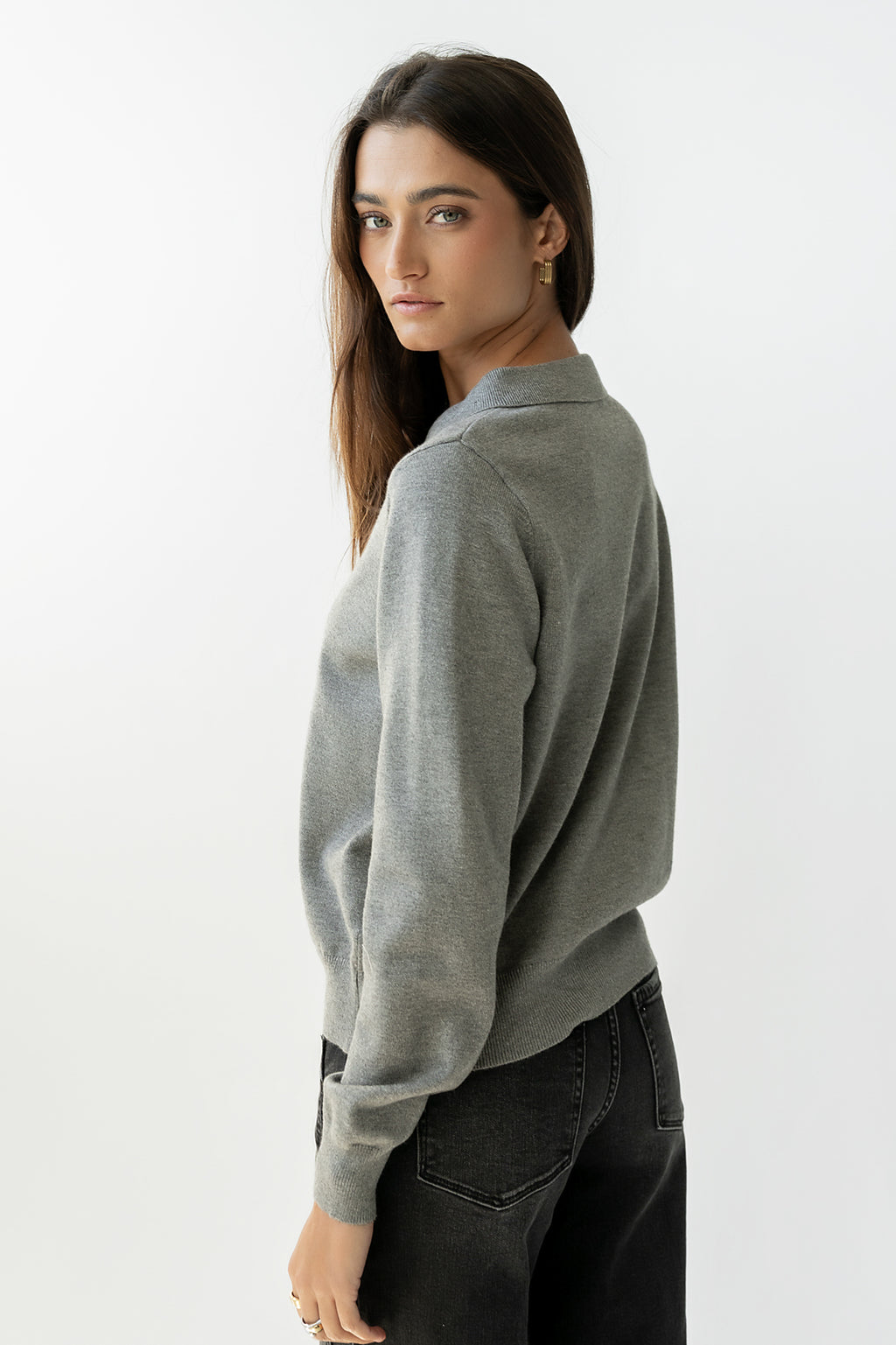 Isla Collared Sweater - FINAL SALE