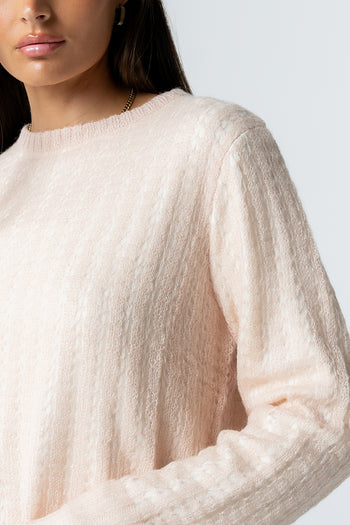 Leo Layered Sweater in Pink - FINAL SALE