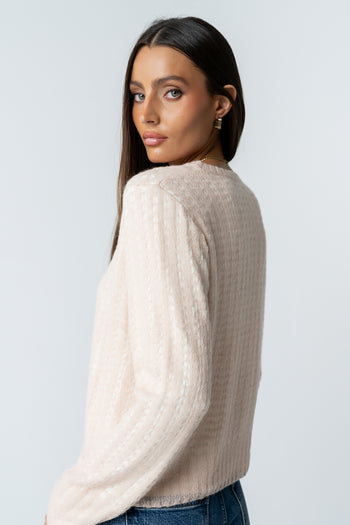 Leo Layered Sweater in Pink - FINAL SALE