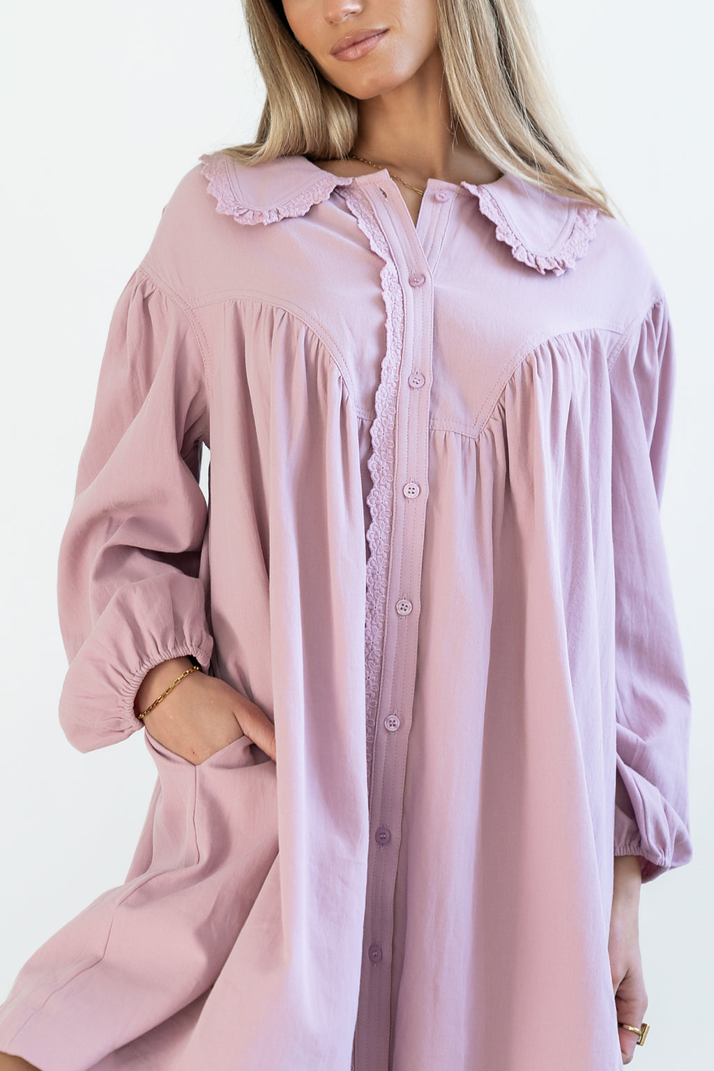 Bryce Baby Doll Dress - FINAL SALE