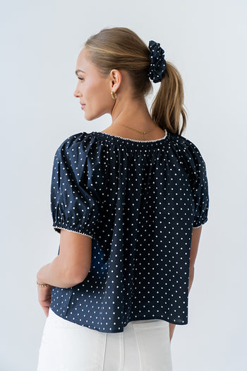 Dasha Polka Dot Blouse - FINAL SALE