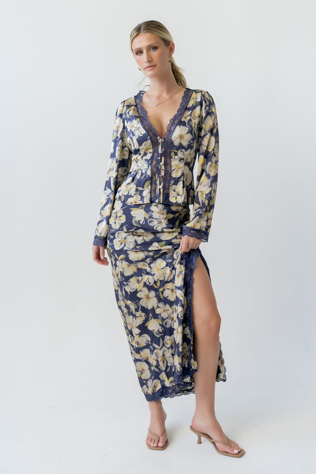 Kirsty Floral Maxi Skirt - FINAL SALE