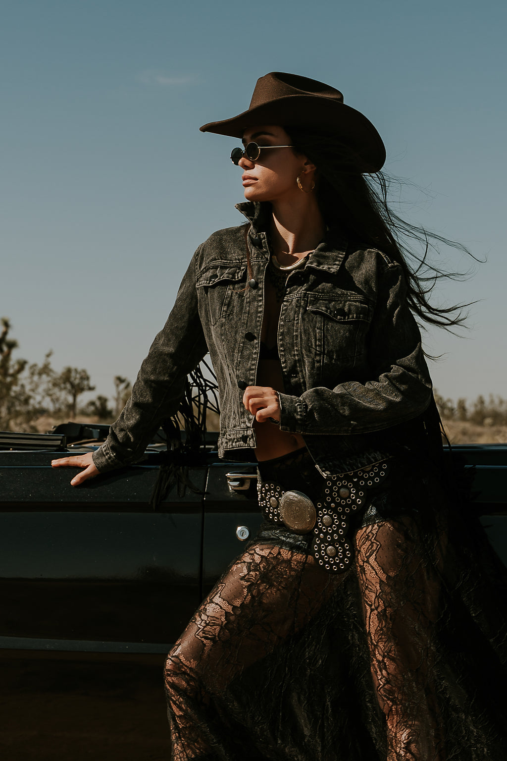 Cassie Western Hat