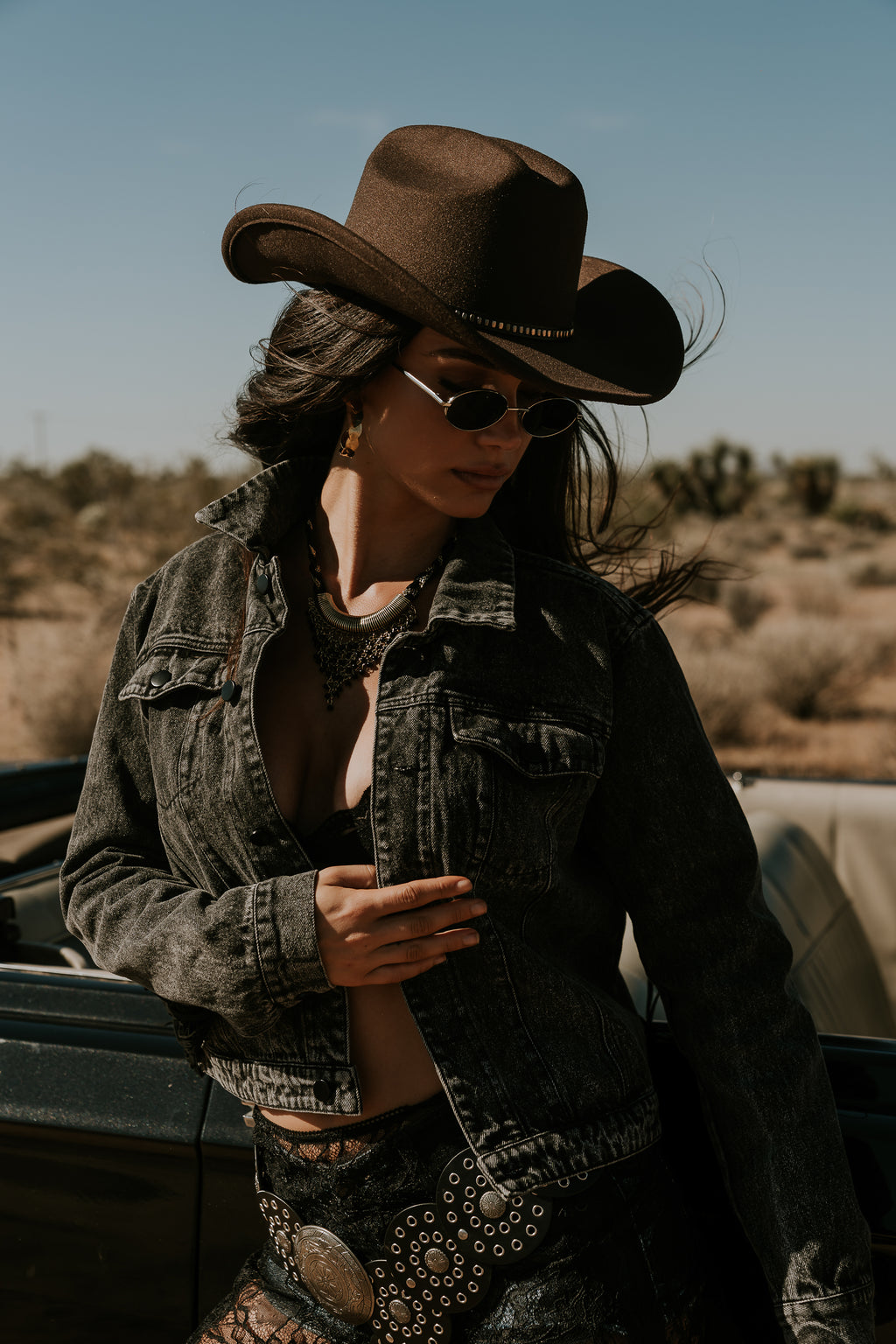 Cassie Western Hat