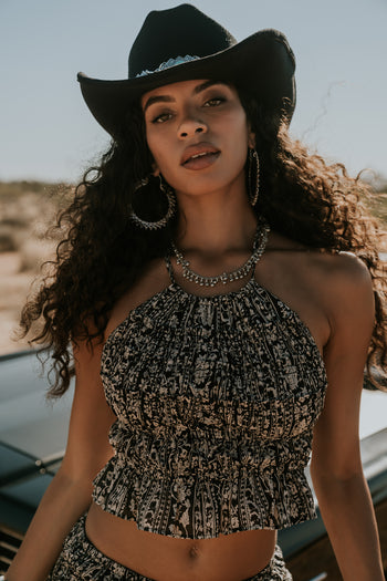 Aailyah Halter Neck Top